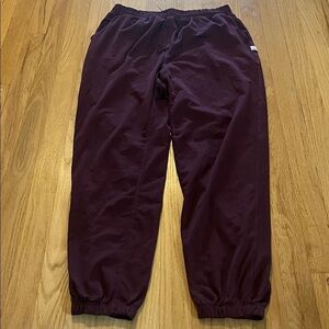 Vuori Maroon Heather Boyfriend Jogger Sweatpant Sz M